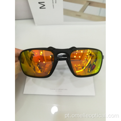 Óculos De Sol Oval Full Frame Para Homens Por Atacado